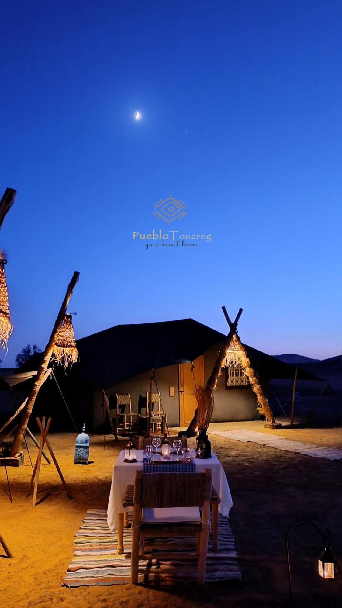 Pueblo Touareg - Private Tents Merzouga Luaran gambar